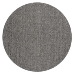 RugsX Casablanca Loom Rug in Grey - Size: 200 cm diameter - thumbnail 3
