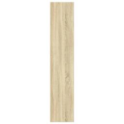 Berkfield Home Bookcase Sonoma Oak 60x30x152 cm Engineered Wood in Brown - Size: 60 x 30 x 152 cm - thumbnail 5