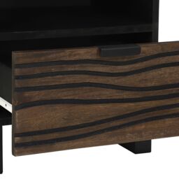 Berkfield Home Bedside Cabinets 2 pcs 40 x 33 x 46 cm Solid Wood Mango in Brown - thumbnail 9