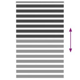 Berkfield Home Elegant Zebra Blind Black 140x230 cm Fabric Width 135.9 cm Polyester - thumbnail 5