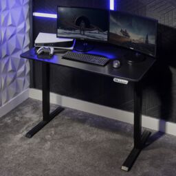 X Rocker Ascend 120cm Electric Height Adjustable Gaming Desk in Black - Size: 1 Pack