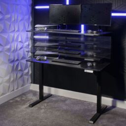 X Rocker Ascend 120cm Electric Height Adjustable Gaming Desk in Black - Size: 1 Pack - thumbnail 2