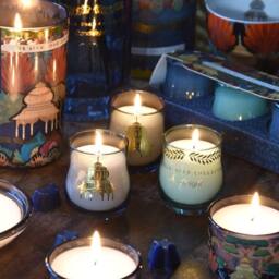 Candlelight The Silk Road Collection Jaisalmer Pear & Fig Set of 3 Candles - Size: 3 Pack - thumbnail 2