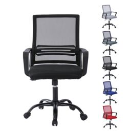 MCC Direct AeroFlex Mesh Back Office Chair - Black - Size: 1 Pack