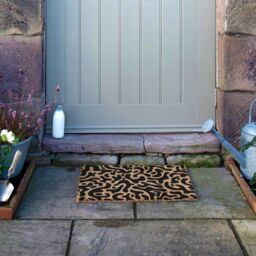 Artsy Mats Trendy Blobs Pattern Design Doormat in Black - Size: 40 cm x 60 cm - thumbnail 6