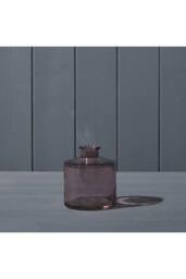 KDMD Amethyst Squat Glass Bottle in Purple - thumbnail 2