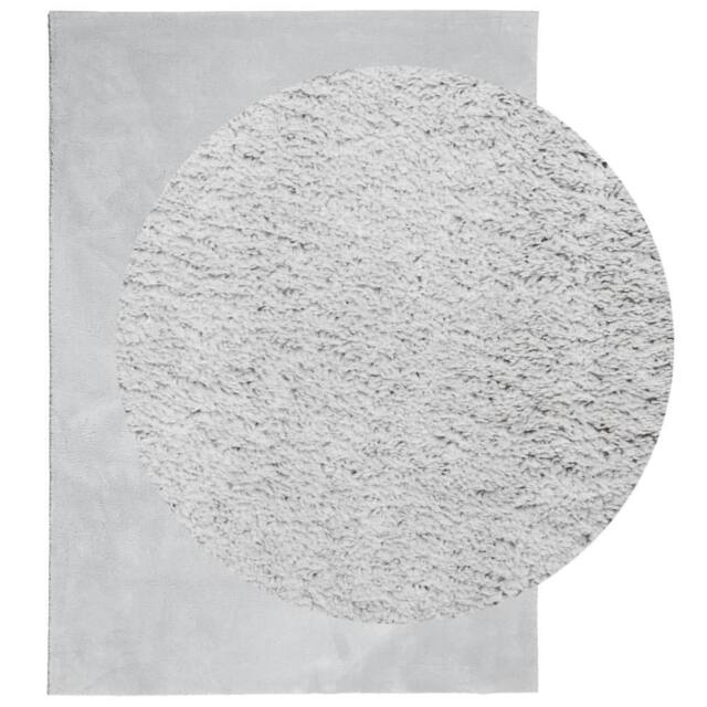 Berkfield Home Rug HUARTE Short Pile Soft & Washable Grey 160x230 cm - Size: Medium - image 1