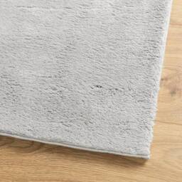 Berkfield Home Rug HUARTE Short Pile Soft & Washable Grey 160x230 cm - Size: Medium - thumbnail 4