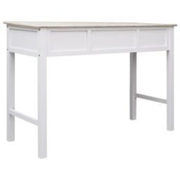 Berkfield Home Console Table 110x45x76 cm Wood in Brown - Size: 110 x 45 x 76 cm - thumbnail 5