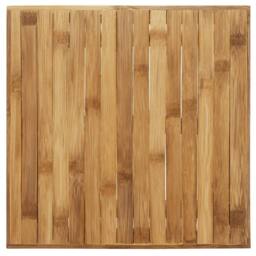 Berkfield Home Coffee Table 45x45x35 cm Bamboo in Brown - Size: 45 x 45 x 35 cm - thumbnail 6