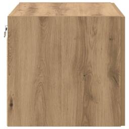 Berkfield Home Wall Cabinet Artisan oak 50 x 42.5 x 40 cm Engineered wood in Brown - thumbnail 6