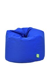 Bean Lazy Cotton Twill Royal Blue Bean Bag Child Size in Mid Blue - Size: Small - thumbnail 2