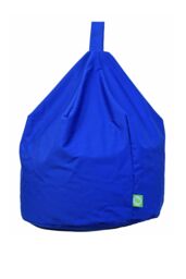 Bean Lazy Cotton Twill Royal Blue Bean Bag Child Size in Mid Blue - Size: Small - thumbnail 1