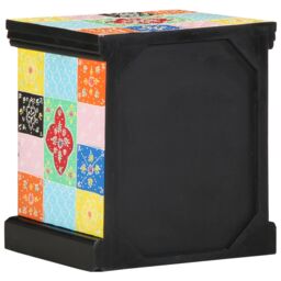 Berkfield Home Bedside Cabinet 2 pcs Multicolour 40x35x45 cm Engineered Wood - Size: 40 x 35 x 45 cm - thumbnail 6