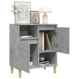 Berkfield Home Sideboard Concrete Grey 60x35x70 cm Engineered Wood - Size: 60 x 35 x 70 cm - thumbnail 4