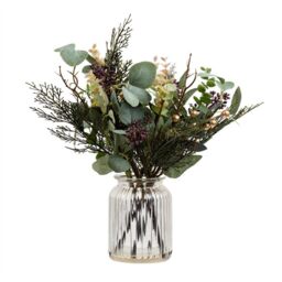 Scottish Everlastings Ltd 30cm Rustic Eucalyptus Arrangement in Green - thumbnail 3