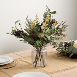 Scottish Everlastings Ltd 30cm Rustic Eucalyptus Arrangement in Green
