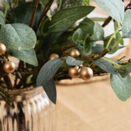 Scottish Everlastings Ltd 30cm Rustic Eucalyptus Arrangement in Green - thumbnail 2