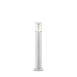 Netlighting Tronco 1 Light Outdoor Tall Bollard White IP44 E27