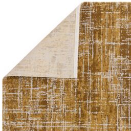 The Rug Shop UK Gold Modern Abstract Luxurious Easy To Clean Latex Back Rug - Size: 240 cm x 340 cm - thumbnail 5