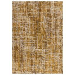 The Rug Shop UK Gold Modern Abstract Luxurious Easy To Clean Latex Back Rug - Size: 240 cm x 340 cm - thumbnail 7