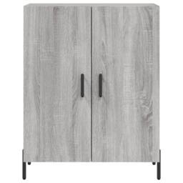 Berkfield Home Highboard Grey Sonoma 69.5x34x180 cm Engineered Wood - thumbnail 8