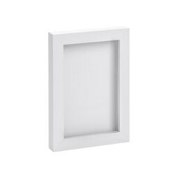 "Nicola Spring Photo Frame - 4"" x 6"" in White" - thumbnail 1