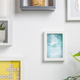 "Nicola Spring Photo Frame - 4"" x 6"" in White" - thumbnail 4