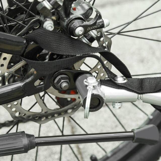 HOMCOM Coupling Accessory Pet Luggage Bike Bicycle Trailer Connector Attachment in Black - image 1