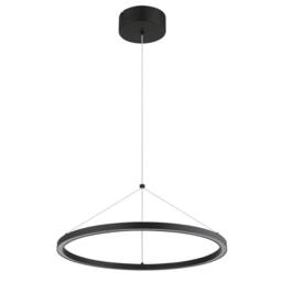 Netlighting Grenvix Pendant Ceiling Light Matt Black LED 3000K - thumbnail 2