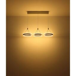Netlighting Grenvix Pendant Ceiling Light Matt Black LED 3000K - thumbnail 4