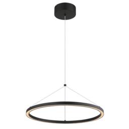 Netlighting Grenvix Pendant Ceiling Light Matt Black LED 3000K - thumbnail 6
