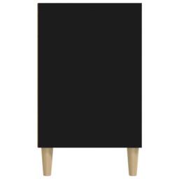 Berkfield Home Shoe Cabinet Black 102x36x60 cm Engineered Wood - Size: 102 x 36 x 60 cm - thumbnail 6