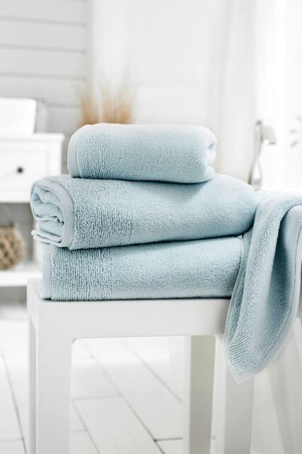 Deyongs Hotel Spa Palazzo Deluxe Cotton Towels - 1846 in Blue - image 1