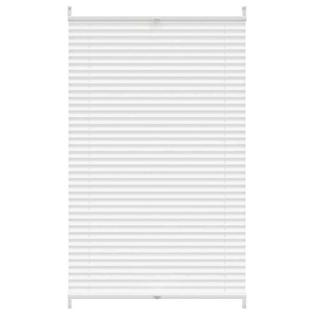 Berkfield Home Plisse Blind 70x150cm White Pleated Blind - Size: 70x150 cm - image 1