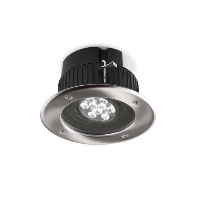 Netlighting Gea Power Outdoor LED Recessed Downlight 19cm 1647lm 4000K IP66 in Grey