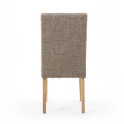 Shankar Moseley Waffle Tweed Oatmeal in Natural Legs in Beige - thumbnail 5