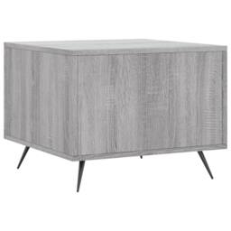 Berkfield Home Coffee Table Grey Sonoma 50x50x40 cm Engineered Wood - Size: 50 x 50 x 40 cm - thumbnail 8