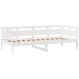 Berkfield Home Daybed with Drawers without Mattress White 90x200 cm Solid Wood - thumbnail 7