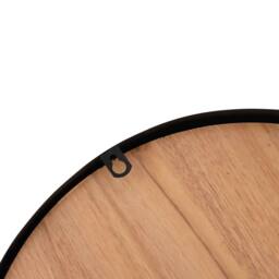 Berkfield Home Wall Clock Brown √ò39 cm Iron & Engineered Wood - thumbnail 6