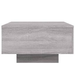 Berkfield Home Modern Coffee Table Grey Sonoma 55x55x31 cm Engineered Wood - Size: 55 x 55 x 31 cm - thumbnail 6