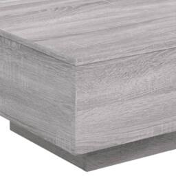 Berkfield Home Modern Coffee Table Grey Sonoma 55x55x31 cm Engineered Wood - Size: 55 x 55 x 31 cm - thumbnail 8
