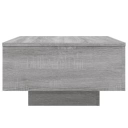 Berkfield Home Modern Coffee Table Grey Sonoma 55x55x31 cm Engineered Wood - Size: 55 x 55 x 31 cm - thumbnail 5