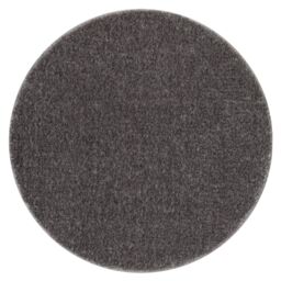 RugsX Dywaniki Łazienkowe Rug in Grey - Size: 100 cm diameter - thumbnail 1