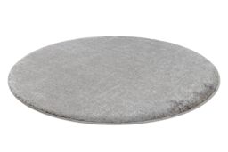 RugsX Dywaniki Łazienkowe Rug in Grey - Size: 100 cm diameter - thumbnail 2