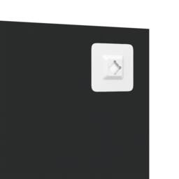 Berkfield Home Wall Mirror 40x60 cm Glass Rectangle in Silver - thumbnail 4