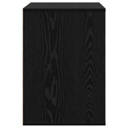 Berkfield Home Corner Chest of Drawers Black Oak 60x41x58 cm Engineered Wood - Size: 60 x 41 x 58 cm - thumbnail 7