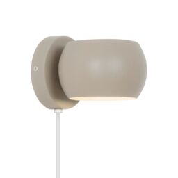 Nordlux Belir Wall Light Brown Metal Kitchen G9 Switch Plug In/Mains