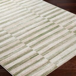Livabliss San Francisco-Modern Pink Grey Green Burgundy Black Graphic Living Rug - Size: 120 cm x 170 cm - thumbnail 6