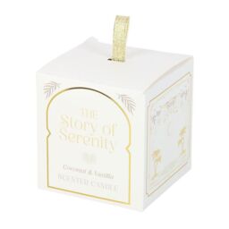 Something Different The Story of Serenity Vanilla & Coconut Candle in White - thumbnail 3